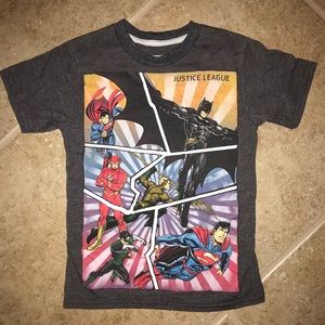 Justice league boys t-shirt